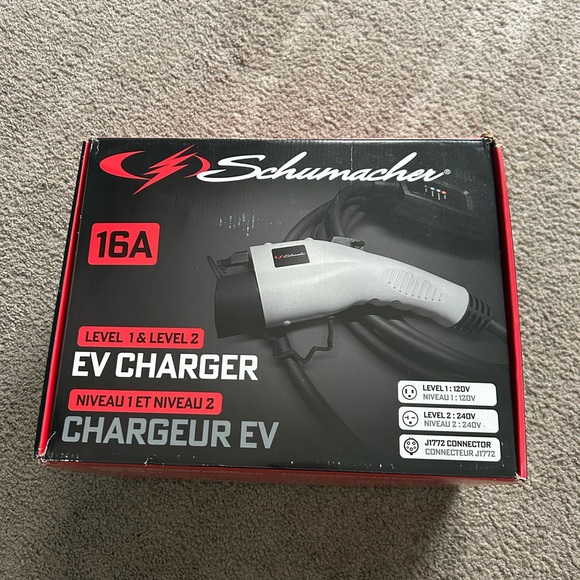 Schumacher Electric SC1455 Level 2 Portable EV Charger - up to 16A - Picture 1 of 11